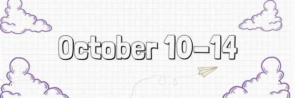 Date Banner- October 10-14