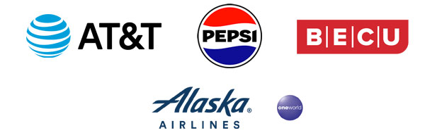 Sponsored by AT&T Pepsi, BECU and Alaska Airlines