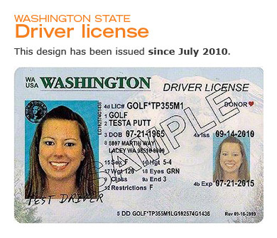 WA drivers license