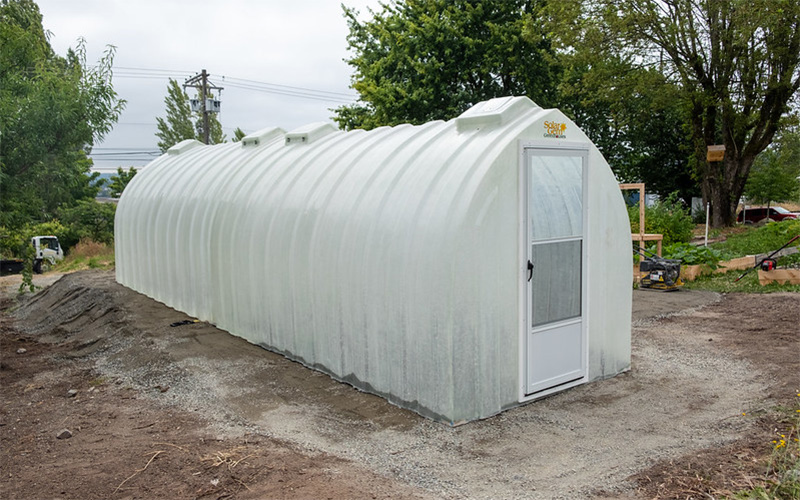 New greenhouse at UW Tacoma Giving Garden