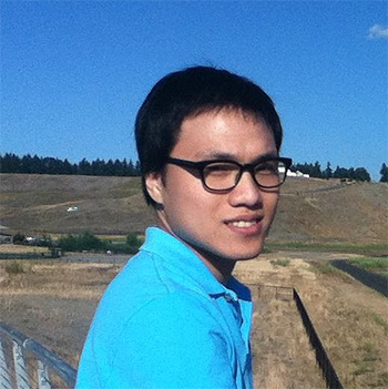 Varik Hoang, '18, '20, and current UW Tacoma Ph.D. student in the School of Engineering & Technology.