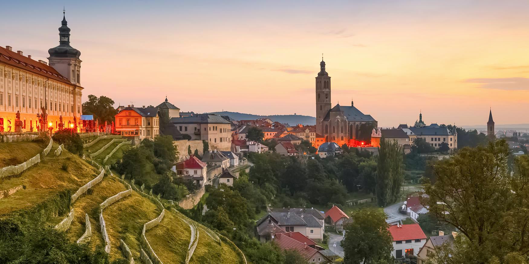 Kutna Hora Skyline, Czech Republic 