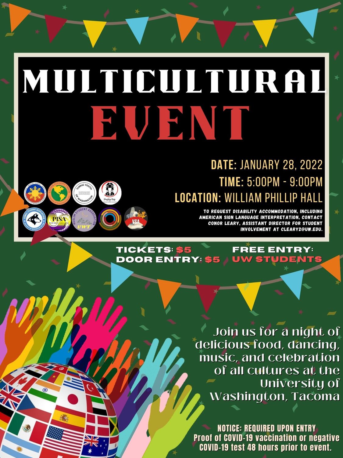 Multicultural Night Poster