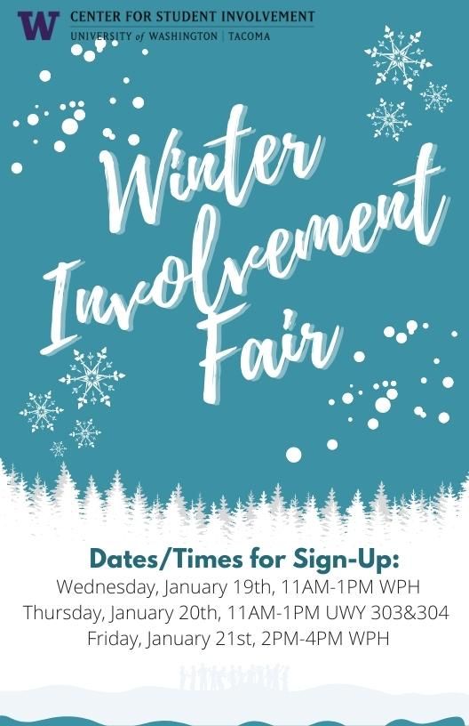 Winter Involvement Fair Poster