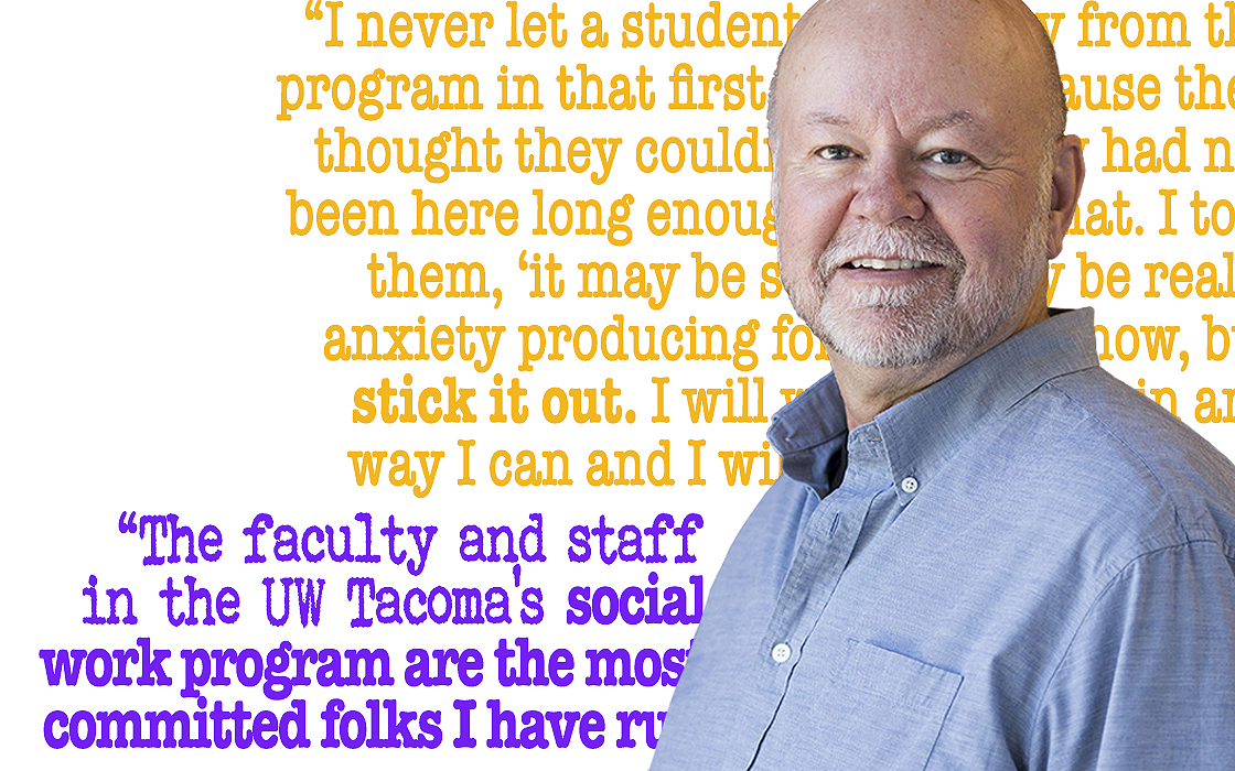 Portrait of Dr. Tom Diehm, Teaching Professor Emeritus, UW Tacoma School of Social Work & Criminal Justice