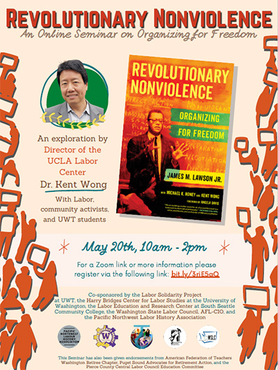 Flyer for event: 'Revolutionary Nonviolence'