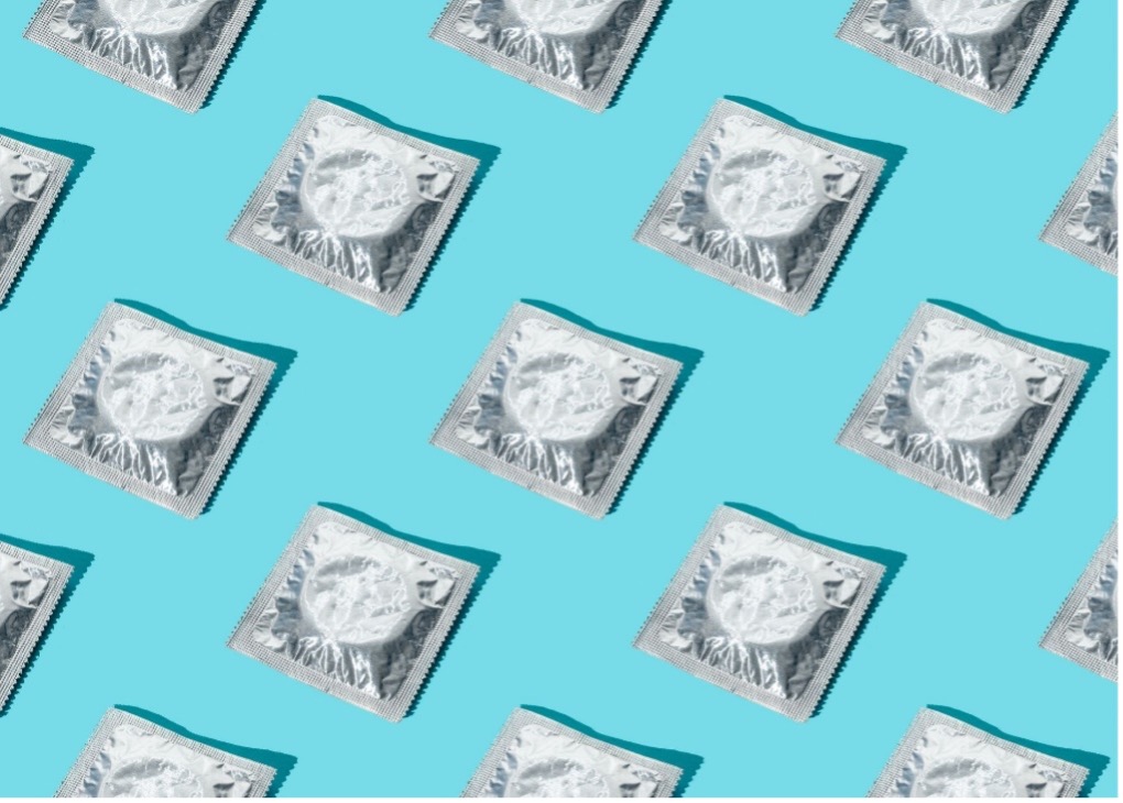 Image showing condoms in wrappers