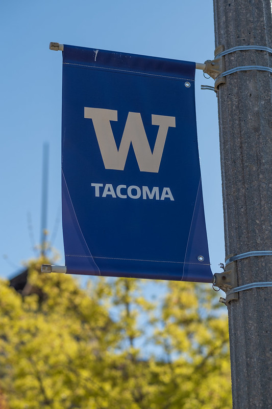 Photo of UW Tacoma banner