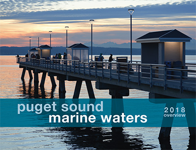 Cover of report entitled Puget Sound Marine Waters