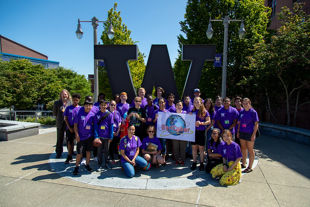 Students in GenCyber camp at UW Tacoma