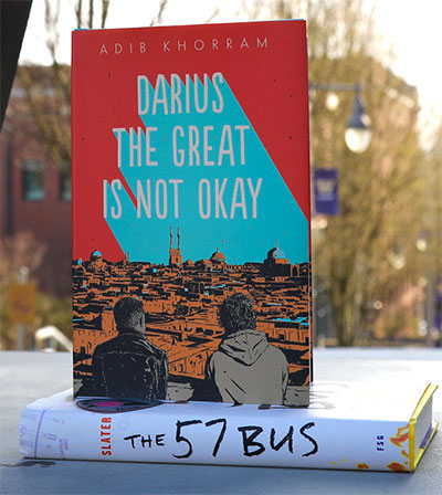 Cover of book "Darius the Great is Not Okay"