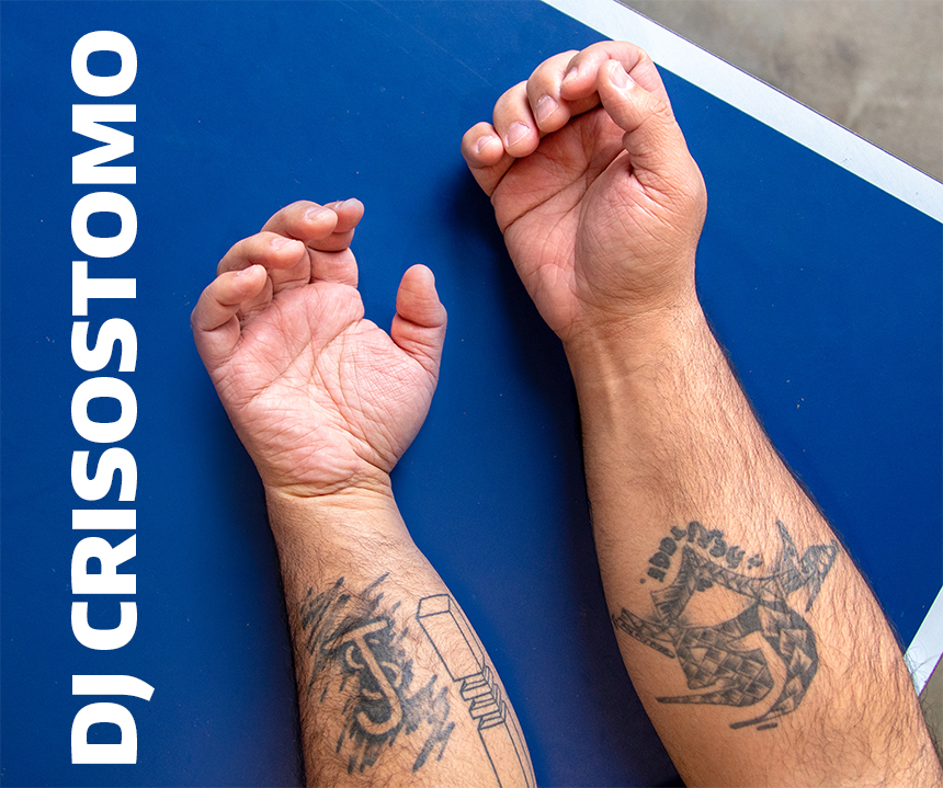 D.J. Crisostomo's tattoos