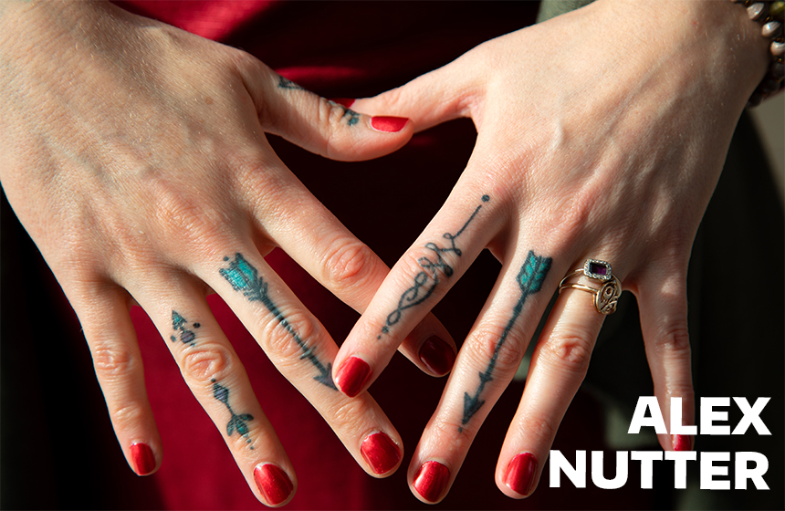 Dr. Alex Nutter's tattoos.