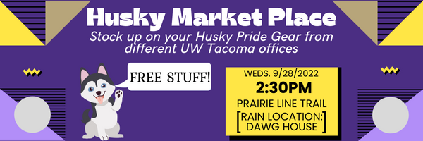 Husky Pride Market Banner