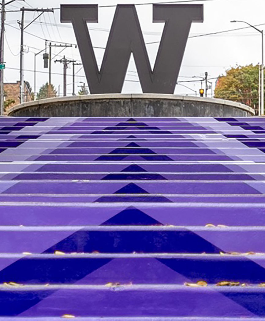 UWT Purple Stairs