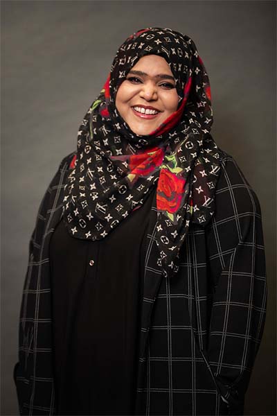 Saima Ghafoor, '23, B.A. Healthcare Leadership