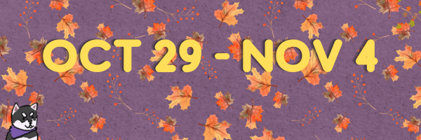 Autumn Banner- Dates for Oct 29 - Nov 14