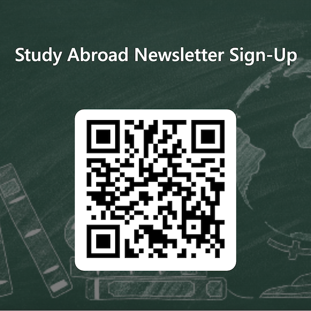 QR Code for Study Abroad Sign-Up