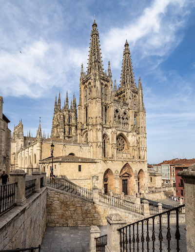 Image of historic castle in León, Spain