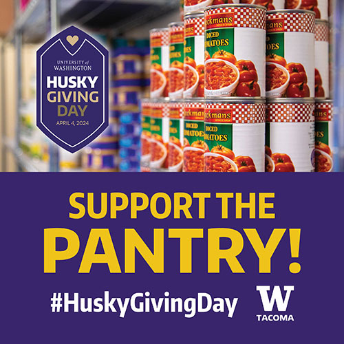 Support The Pantry on Husky Giving Day - April 4th