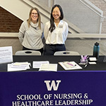 SNHCL's Academic Advisor, Johnica Hopkins and Clinical Placement Coordinator, Kate Reinking