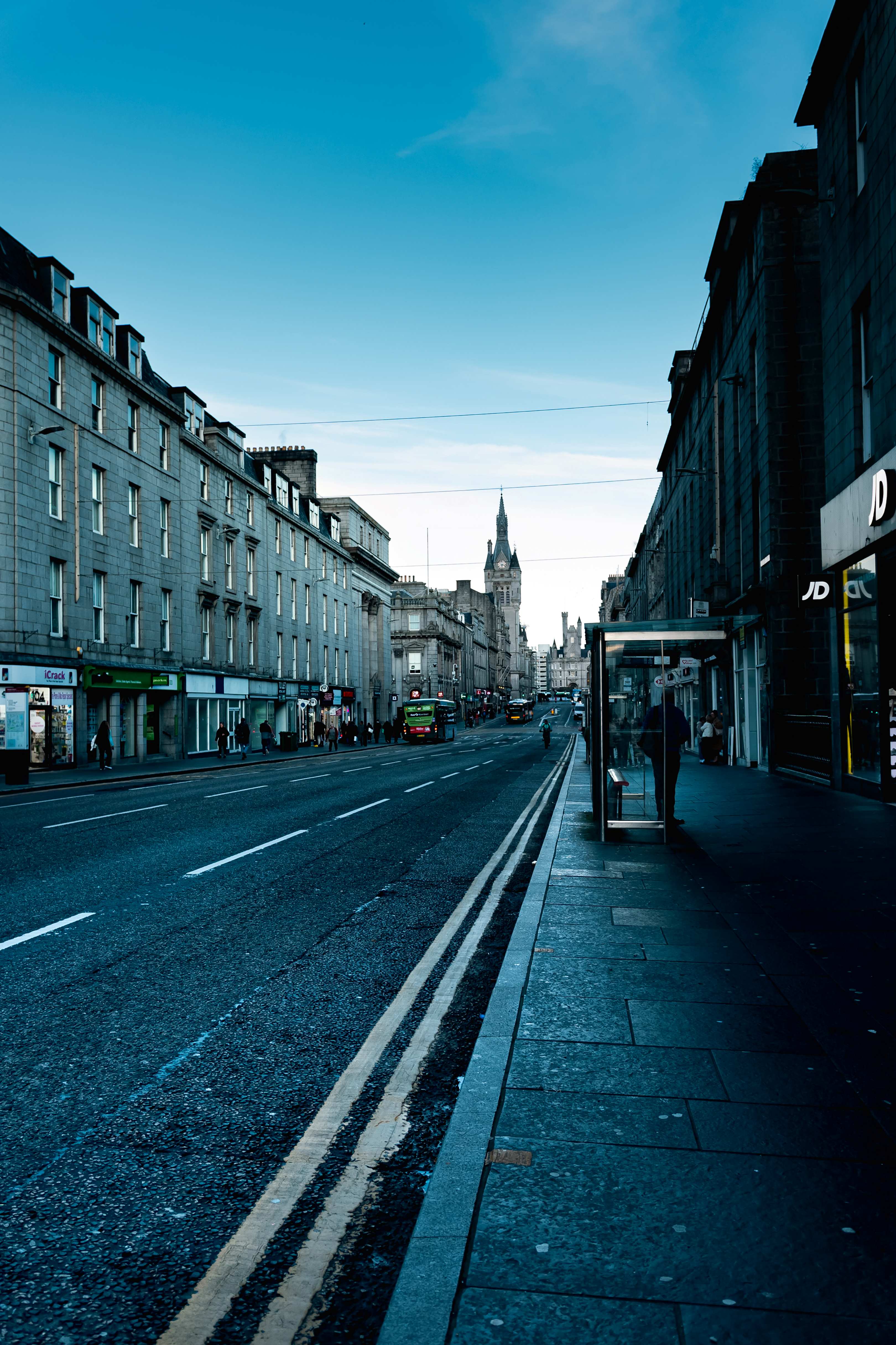 City of Aberdeen view of a street