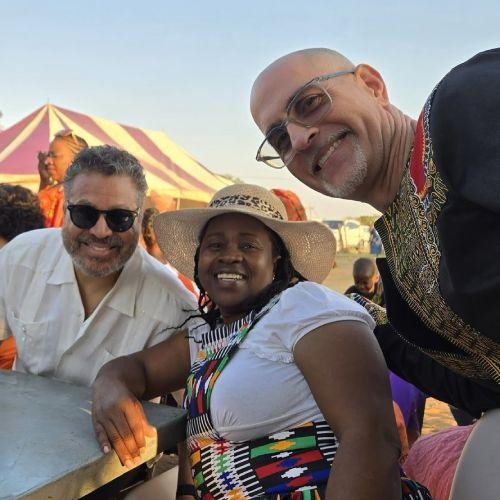 L-R: Dr. José Rios, Dr. Velisiwe Gasa and Dr. Chris Knaus.
