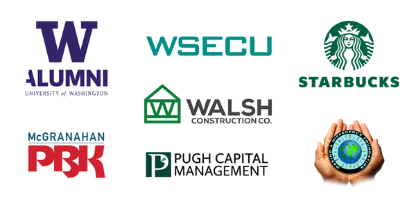 Logos of gold level sponsors of Illuminate