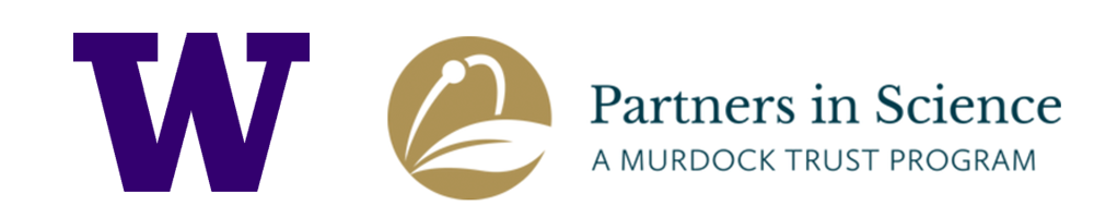 UW logo and Partners in Science logo