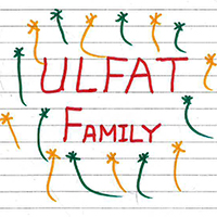 Ulfat Family written in crayon