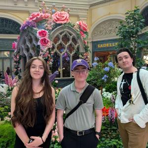 3 UWT students at WRHC