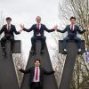 UWT MICCSR 2026 team poses on top of the big W