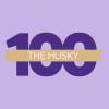 The Husky 100 logo