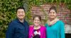 Training Director, Dr. Bonnie Benson- Palmgren, with  Interns David Kim and  Veronica Felstad