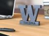 W Tacoma paper weight