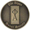 Phi Alpha Honor Society logo
