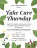 Take Care Thursday PAWS Flyer