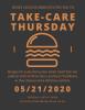 Take Care Thursday Food Talk Flyer