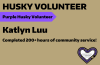 Husky Volunteer Recognition