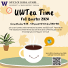 UWTea Time Fall Quarter 2024, Every Monday from 12:30-1:30 pm at the CEI Kitchen (SNO 150)