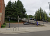 Photo of Pinkerton North hourly parking lot on the UW Tacoma Campus.