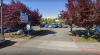 A snapshop from Google Street View showing the entrance to the Vision Deuce parking lot on South Court D. 