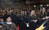 Members of 2013 graduating class and audience at UW Tacoma commencement in Tacoma Dome