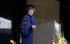 UW Tacoma Chancellor Debra Friedman at 2013 Commencement at Tacoma Dome
