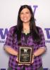 Katie Callahan with OSCARS award