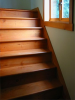 Douglas fir stair example