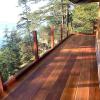 Red cedar deck example