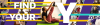 A woman performs stretches on turf. Superimposed text reads "Find Your Y"