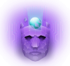 Decorative AI technology mask