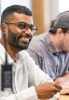 Photo of a student smiling